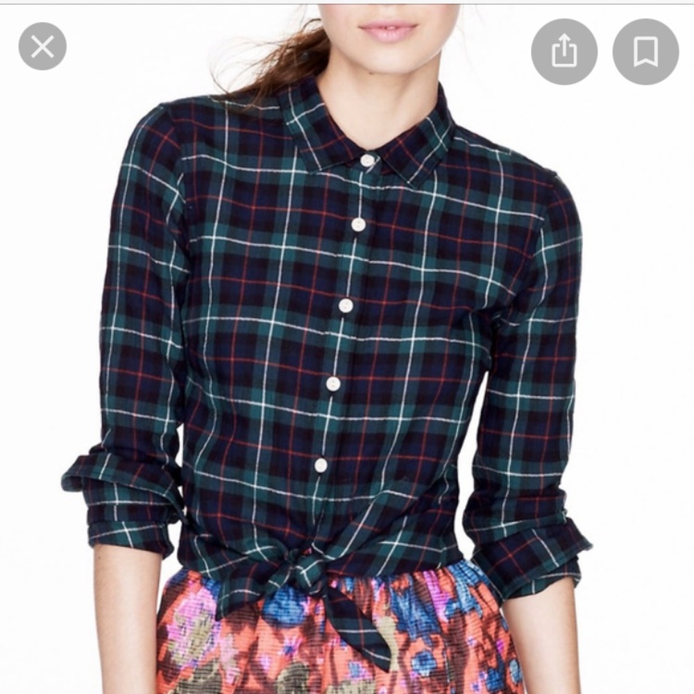 J Crew Perfect Shirt